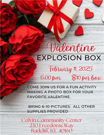 Valentine Explosion Box